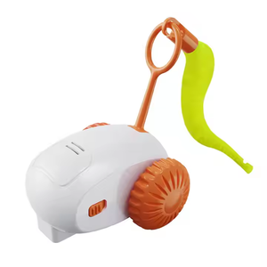 Jouet de course intelligent rechargeable, nouveau produit pour animaux de compagnie pour chats et chiens, télécommande, plume, jouet interactif et de mouvement pour animaux de compagnie - Product Image 6