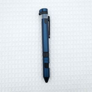 Stylo multifonctionnel 1,0 mm pour extérieur avec lampe LED, support de téléphone portable, boussole et écran tactile – Haute qualité, personnalisable avec logo d'entreprise - Product Image 2