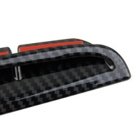 Accessoires Hyundai Palisade 2022-2023 : Grille d'aération latérale de pare-chocs avant style fibre de carbone, luxe moderne, pour éclairage antibrouillard extérieur