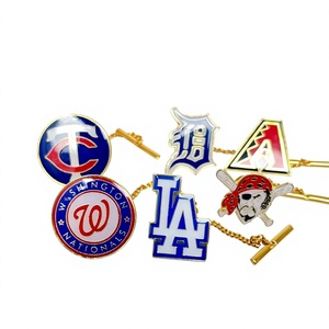 Broche de ligue majeure de baseball pour les Red Sox de Perimenter Dodge, en fer thermolaqué - Product Image 1