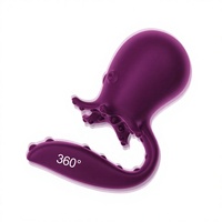 Vibromasseur Octopus Connecté à l'Application pour Stimulation Clitoridienne et Point G, Rotation à 360°, Jouet Sexuel Féminin pour Orgasme