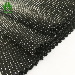 Tissu en molleton <span class=keywords><strong>fantaisie</strong></span> Mulinsen Textile en polyester, nylon et élasthanne avec des reflets argentés - Product Image 5