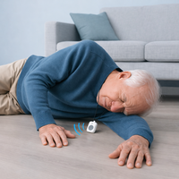 Système d'appel intelligent pour patients, hôpitaux et maisons de retraite, appel bidirectionnel mains libres, 4G LTE, bouton d'appel infirmière à une touche, détection de chute