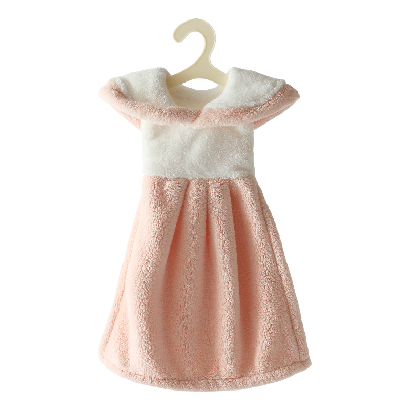 Pink and white short skirt