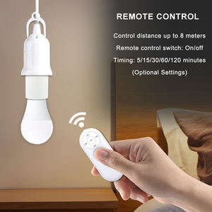 Adaptateur de douille <span class=keywords><strong>E27</strong></span> intelligent avec télécommande sans fil et minuterie à temporisation, idéal pour la maison et la chambre - Product Image 5