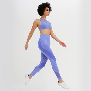 Leggings de <span class=keywords><strong>yoga</strong></span> complets pour femmes, LOGO personnalisé, sans couture, poches, ensembles de fitness, vidéos, collection 2021 - Product Image 5
