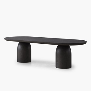 Meubles de salle à manger en bois de <span class=keywords><strong>haute</strong></span> qualité, <span class=keywords><strong>table</strong></span> rectangulaire en chêne de luxe - Product Image 4