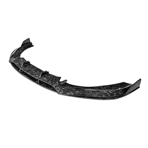Alerón delantero estilo Aubu de fibra de carbono preimpregnada con acabado brillante, divisor de parachoques, aditivo para <span class=keywords><strong>Audi</strong></span> RS7 <span class=keywords><strong>C7</strong></span> 2014 2015 - Product Image 2