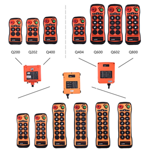 Q400 LCC 4 buttons 2 motion Multiple voltages factory remote control waterproof industrial wireless radio remote control