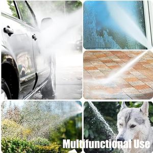 Pistolet de lavage de voiture sans fil portable, alimenté par batterie 12V, outil de nettoyage à pression avec tuyau de 5m pour le nettoyage des véhicules - Product Image 6