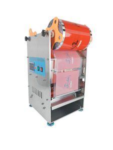 Hot Sale Heat <strong>Sealing</strong> <strong>Machine</strong> for Beverage Foil <strong>Cans</strong> Packaging in Food Delivery &amp; Supermarket Deli Sections - Product Image 3