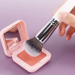 Juego de Brochas de Maquillaje Portátil de Viaje de 7 Piezas, de Pelo de Cabra Blanco Suave, <span class=keywords><strong>para</strong></span> Polvo Suelto, Sombra de Ojos, Colorete - Product Image 2
