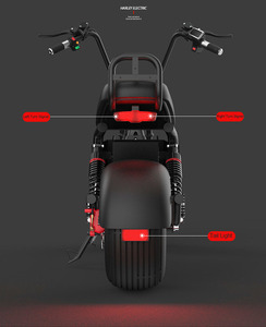 CityCoco X20 Scooter Eléctrico de 60V 20ah con Llantas Anchas para Adultos, Homologado por la CEE y la CE, Scooter Eléctrico de 2 <span class=keywords><strong>Ruedas</strong></span> / <span class=keywords><strong>Chopper</strong></span> Electrónico Digital - Product Image 6
