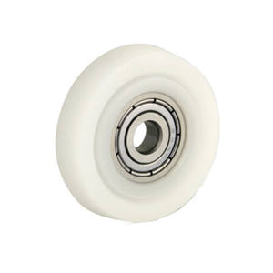 Unterschied liche Farbe Lager runde Form kleine Nylon Riemens cheibe Rad Schiebetür Rollrad - Product Image 3