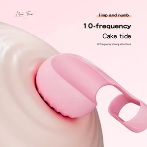 2026 New 2In1 Women Finger <b>Vibrator</b> Silicone+ABS Whit Streak Friction Nipple Clitoral Stimulator Couple Flirting Sex Toy - Product Image 3