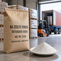 Aluminosilicate de sodium de type 4A pour la formulation de détergents en poudre et l'adoucissement de l'eau dure