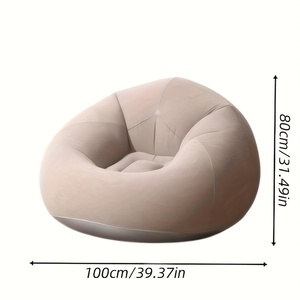 Großer aufblasbarer Lazy-Sofa-Sessel aus PVC-Material – Sitzsack-Sofa für Wohnzimmerbedarf und Outdoor-Camping - Product Image 4