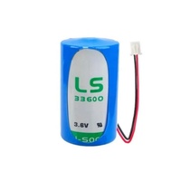 Batterie au lithium originale LS33600 3,6 V type D 1-en-1 pour débitmètre, compteur de gaz, batterie IoT ER34615