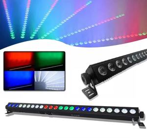 Luces LED Láser RGBW de 24x3W para Interiores con Control DMX512, Clasificación IP65 - Barra de Iluminación de Pared, Estroboscópica e Iluminación de Escenario - Product Image 2