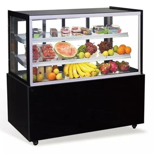 Glacière réfrigérée d'affichage de gâteau de vitrine de gâteau de refroidisseur de <span class=keywords><strong>boulanger</strong></span> équipement commercial de réfrigérateur - Product Image 3