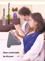 3 Betrachtung winkel Buch Stütz kissen Lese tablett Lap Rest Kissen Leicht zu tragen Ipad Stand Lazy Computer Surewalhome