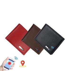 Portafoglio intelligente in vera pelle di vacchetta anti-smarrimento per uomo portafoglio portamonete blueteeth GPS antifurto a due vie che cerca <span class=keywords><strong>Smart</strong></span> money bag - Product Image 6