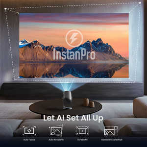 [Google TV] Dangbei <span class=keywords><strong>Freedo</strong></span> Build-in batteria Mini Beamer 450 ISO Lumens AI Keystone correzione 1080P proiettore portatile intelligente - Product Image 3