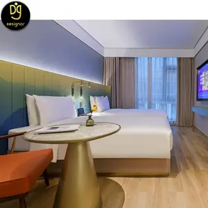 DG工厂定制度假海滩酒店家具卧室套装酒店家具迪拜待售