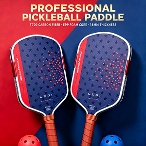 Raquette de pickleball Precisiona, forme standard, noyau en bois de peuplier, nid d'abeilles, durable, légère, approuvée USAPA, adulte, toutes saisons, 16 mm - Product Image 2
