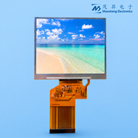 Module LCD TFT IPS RGB 3,5 pouces 320x240 avec circuit intégré de commande ST7272A, rétroéclairage blanc à 6 LED, tous angles de vision