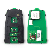 Llaves Universales para Vehículos de la Serie ZB, 3 Botones, 433mhz 315mhz, ZB04-3, Control Remoto Inteligente para Automóvil, Llave de Repuesto en Blanco, Requiere Programador