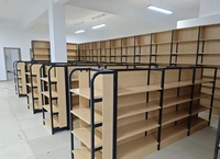 Metallic Gondel Heavy Supermarkt Plankrek En Modieus Speelgoed Display Rack 2021 Dubbelzijdig Modern Heavy Duty Gepolijst