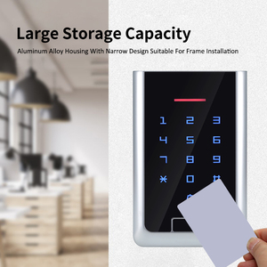 Controlador de Acceso Inteligente para Puerta con Pantalla Táctil de Huella Dactilar, Resistente al Agua IP67, para Exteriores, con Capacidad para 2000 Usuarios - Product Image 2