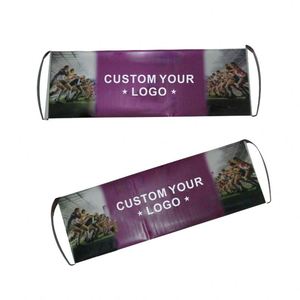 แบนเนอร์ม้วนเก็บได้ขนาด 24x70 ซม. ลายธงชาติโมร็อกโก สำหรับงานอีเว้นท์ - Product Image 1