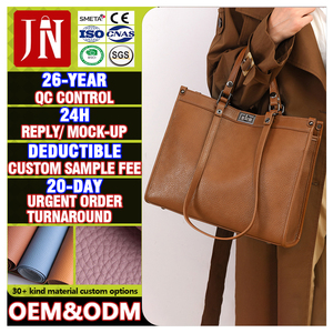 <span class=keywords><strong>2025</strong></span> mới PU da tote túi vải kết cấu công suất lớn của phụ nữ Vai Túi xách dây kéo bền cho công việc đi lại sử dụng hàng ngày - Product Image 1