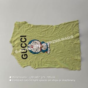 Trapos de Algodón de Colores de Alta Resistencia Industrial para Limpieza de Equipos Pesados en Talleres - Product Image 3
