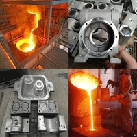 Service de fonderie de pièces métalliques, usinage CNC, pièces en acier inoxydable, fonte, pour pompes à eau/vannes/hélices/bagues