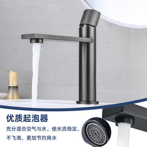 Jboyurn 304 Stainless Steel Single Handle Basin Faucet Deck Mounted Ceramic Valve Core For Washbasin Bathroom - Product Image 3