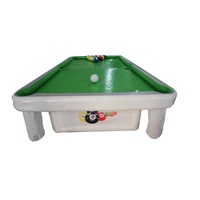 Table de billard française gonflable en vente chaude, table de snooker gonflable, table de billard gonflable