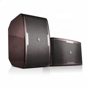 Ingebouwde Mdf Houten Kast Versterker Aangedreven 10 "2 Way Passieve Karaoke Stereo Speakers