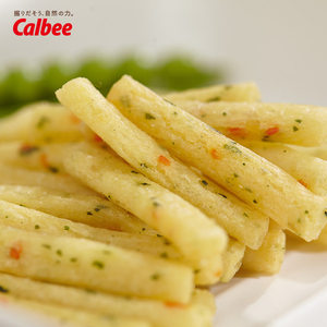 Bastoncini di Patate Croccanti al Gusto di Formaggio Calbees Giapponesi, Snack Esotici, Patatine Salate 55g - Product Image 4