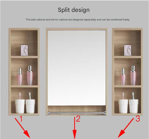 <span class=keywords><strong>Espejo</strong></span> de Maquillaje de Pared, <span class=keywords><strong>Espejo</strong></span> de Baño con <span class=keywords><strong>Luces</strong></span> LED Alrededor del Borde, <span class=keywords><strong>Espejo</strong></span> Iluminado, Lámpara Decorativa para Baño - Product Image 5