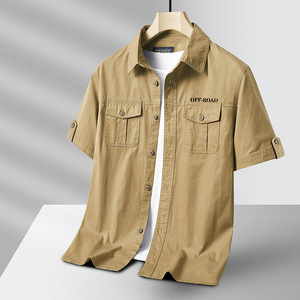 Camicia da Lavoro <span class=keywords><strong>Paul</strong></span> con Perline, Asciugatura Rapida, Manica Lunga, Trendy, Estiva, Casual, Traspirante, con Tasca - Product Image 2