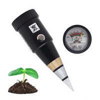 05 Testeur de sol compact haute précision domestique, pH-mètre portable, humidimètre, sonde de sol