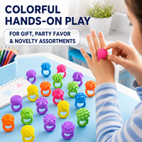 Nouveauté : Anneaux sensoriels rotatifs en silicone pour bébés (0-24 mois) – Jouets anti-stress pour les doigts – Unisexe – Guangdong