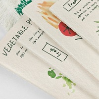 Carnet de notes créatif avec motifs de fruits et légumes, format A5, pour la planification du temps de travail au bureau, carnet de notes pour enregistrer les informations