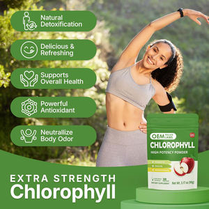 Poudre de Chlorophylle OEM avec Herbe de Blé, Fruit du Moine et Pomme Croustillante pour l'Alcalinisation, la Santé Intestinale et l'Énergie Propre - Product Image 5