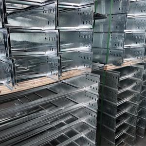 HONG FENG Construction – Plateau porte-câbles industriel perforé en acier au carbone HDG de haute qualité pour extérieur, capacité 8 pièces - Product Image 6