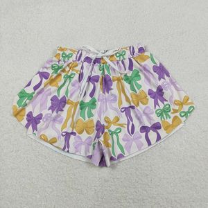 Shorts de sport décontractés d'été pour filles et mamans, motif Mardi Gras - Product Image 2