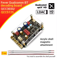 ZK-QCC BT 5.1 Carte de décodage sans perte LDAC Niveau de fièvre Décodeur d'antenne Amplificateur de puissance stéréo numérique Carte son